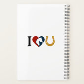 Drawing Sketchbook for Horse Lovers – Blank Pages ノートブック (裏面)