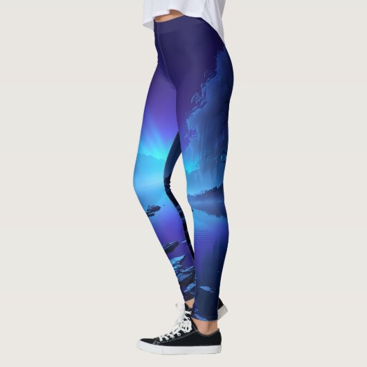 Drawing Strength from the Shadows Leggings Tights レギンス (左)
