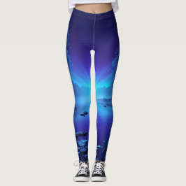 Drawing Strength from the Shadows Leggings Tights レギンス