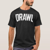Drawl Stencil Tシャツ (正面)
