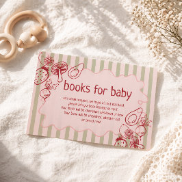 Drawn Locally Grown Farmer's Market Diaper Raffle エンクロージャーカード