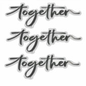 Drawn Together スティッカー シール (正面)