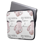 Drawstringバックパック買い物袋ラゲッジタグトリフォル ラップトップスリーブ (正面左)