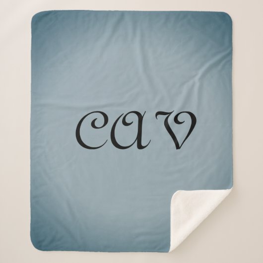 Drawstringバックパック シェルパブランケット (正面)