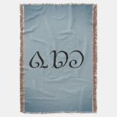 Drawstringバックパック スローブランケット (正面縦)