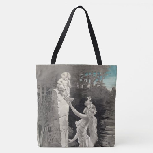 Drawstringバックパック トートバッグ (正面)