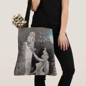 Drawstringバックパック トートバッグ (クローズアップ)