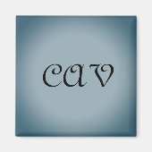 Drawstringバックパック マグネット (正面)