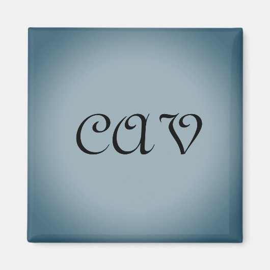 Drawstringバックパック マグネット (正面)