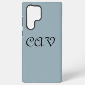 Drawstringバックパック Samsung Galaxyケース (裏面)