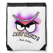 Drawstringバッグ: Act Now