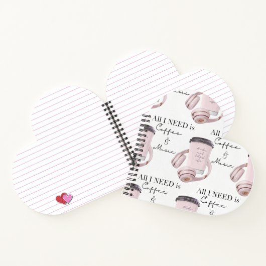 Drawstring Backpackノートブック ノートブック (内部)