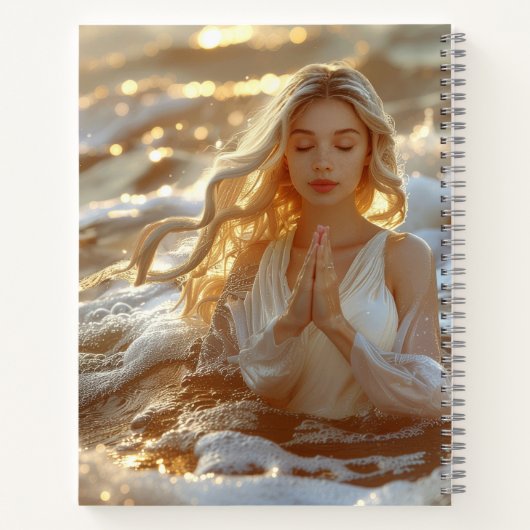 Drawstring Backpack ノートブック (裏面)