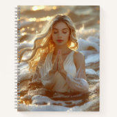 Drawstring Backpack ノートブック (正面)