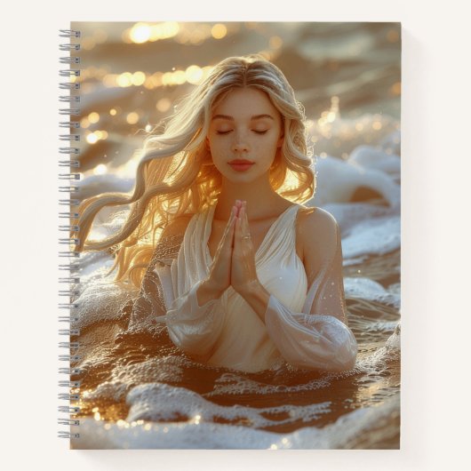 Drawstring Backpack ノートブック (正面)