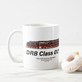 DRB Class 01.10 Deutsche Reichsbahn Steam Train コーヒーマグカップ