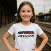 DRB Class 01.10 Deutsche Reichsbahn Steam Train Tシャツ