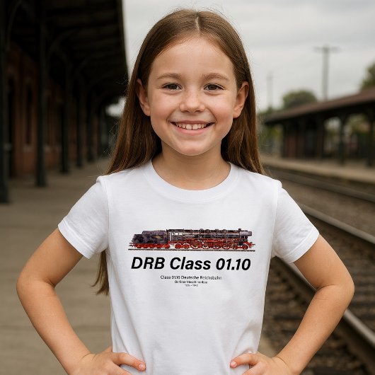 DRB Class 01.10 Deutsche Reichsbahn Steam Train Tシャツ