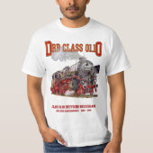 DRB Class 01.10 Steam Train. Deutsche Reichsbahn Tシャツ (正面)