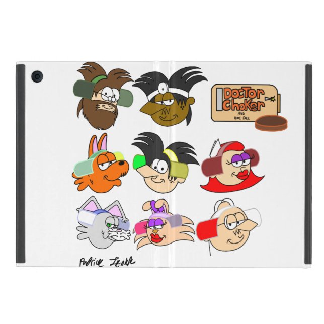 DrchokerフリップiPadの場合 iPad Mini ケース (外側)