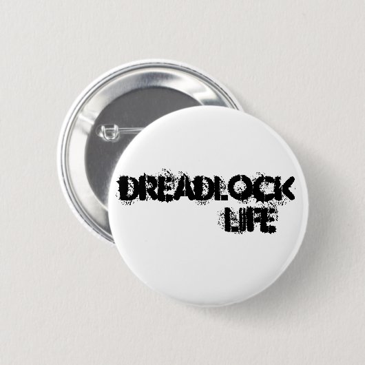 DREADLOCKの生命Pin 缶バッジ (正面&裏面)