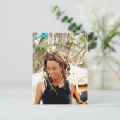 Dreadlockガールポストカード ポストカード (スタンド正面)