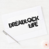 DREADLOCK LIFEスタンプ 長方形シール (封筒)