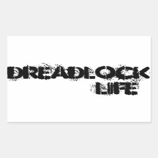DREADLOCK LIFEスタンプ 長方形シール