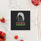 Dreadlocks Rasta Locs Rastafari スタンダードカクテルナプキン (インサイチュ)