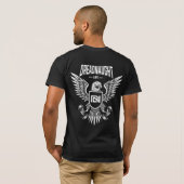 Dreadnaught Eagleロゴ(DN) Tシャツ (裏面フル)