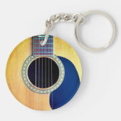 Dreadnought Acoustic 6-String Guitar Artist Design キーホルダー (裏面)