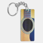 Dreadnought Acoustic 6-String Guitar Artist Design キーホルダー (正面左)