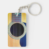 Dreadnought Acoustic 6-String Guitar Artist Design キーホルダー (裏面)