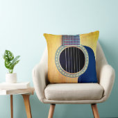 Dreadnought Acoustic 6-String Guitar Artist Design クッション (椅子)