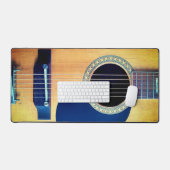 Dreadnought Acoustic 6-String Guitar Artist Design デスクマット (キーボード&マウス)