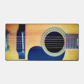 Dreadnought Acoustic 6-String Guitar Artist Design デスクマット (正面)