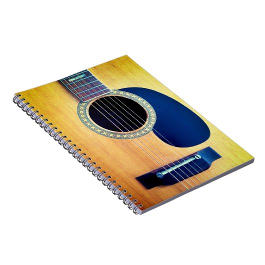 Dreadnought Acoustic 6-String Guitar Artist Design ノートブック (右側)