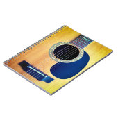 Dreadnought Acoustic 6-String Guitar Artist Design ノートブック (左側)