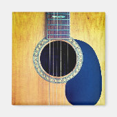 Dreadnought Acoustic 6-String Guitar Artist Design マグネット (正面)