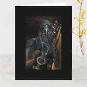 DREAM スペインの – カード、あいさつ/メモ カード (黄色い花)