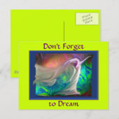 Dream 忘れ v2はがきを使用しない ポストカード (正面/裏面)