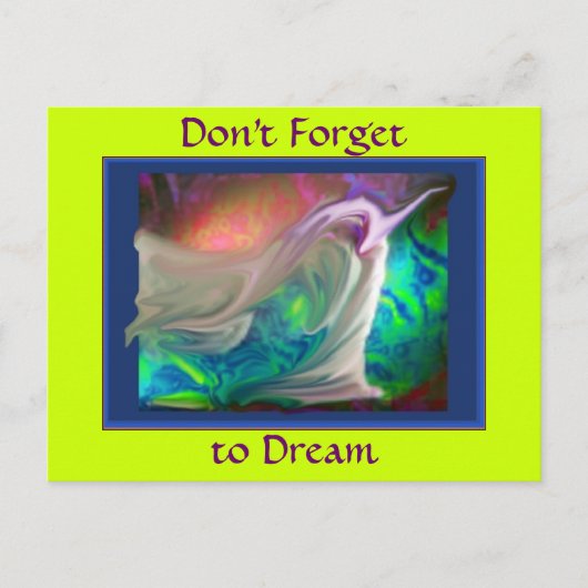 Dream 忘れ v2はがきを使用しない ポストカード (正面)