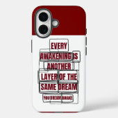 Dream Awake phone case Case-Mate iPhoneケース (裏面)