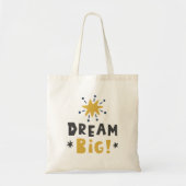 dream big トートバッグ (正面)