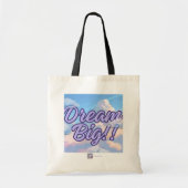 "DREAM BIG" トートバッグ (正面)