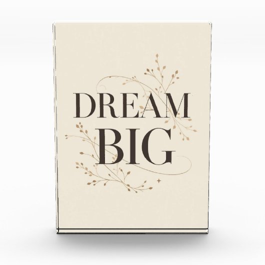 Dream Big フォトブロック (正面)