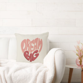 Dream Big：成功のための有意義なことわざ クッション