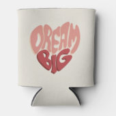 Dream Big：成功のための有意義なことわざ 缶クーラー (正面)