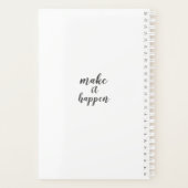 Dream Big 2026 Planner - Schnauzer Lover Gift プランナー手帳 (裏面)