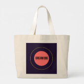 Dream Big — 90s Maximalist Tote Bag | Retro ラージトートバッグ (裏面)
